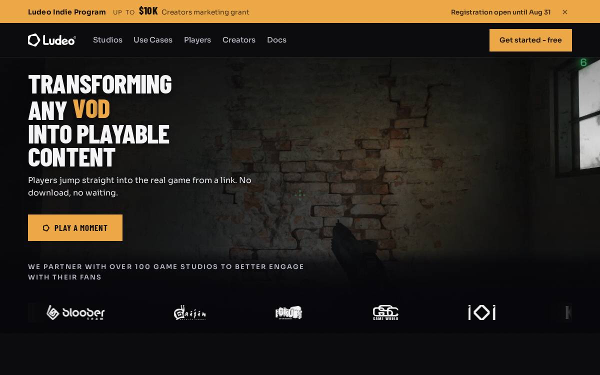 Ludeo website preview