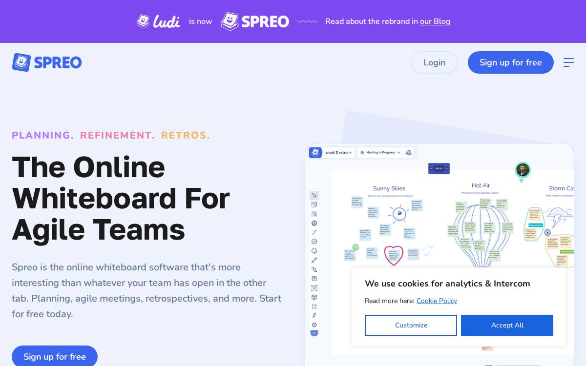 Ludi website preview