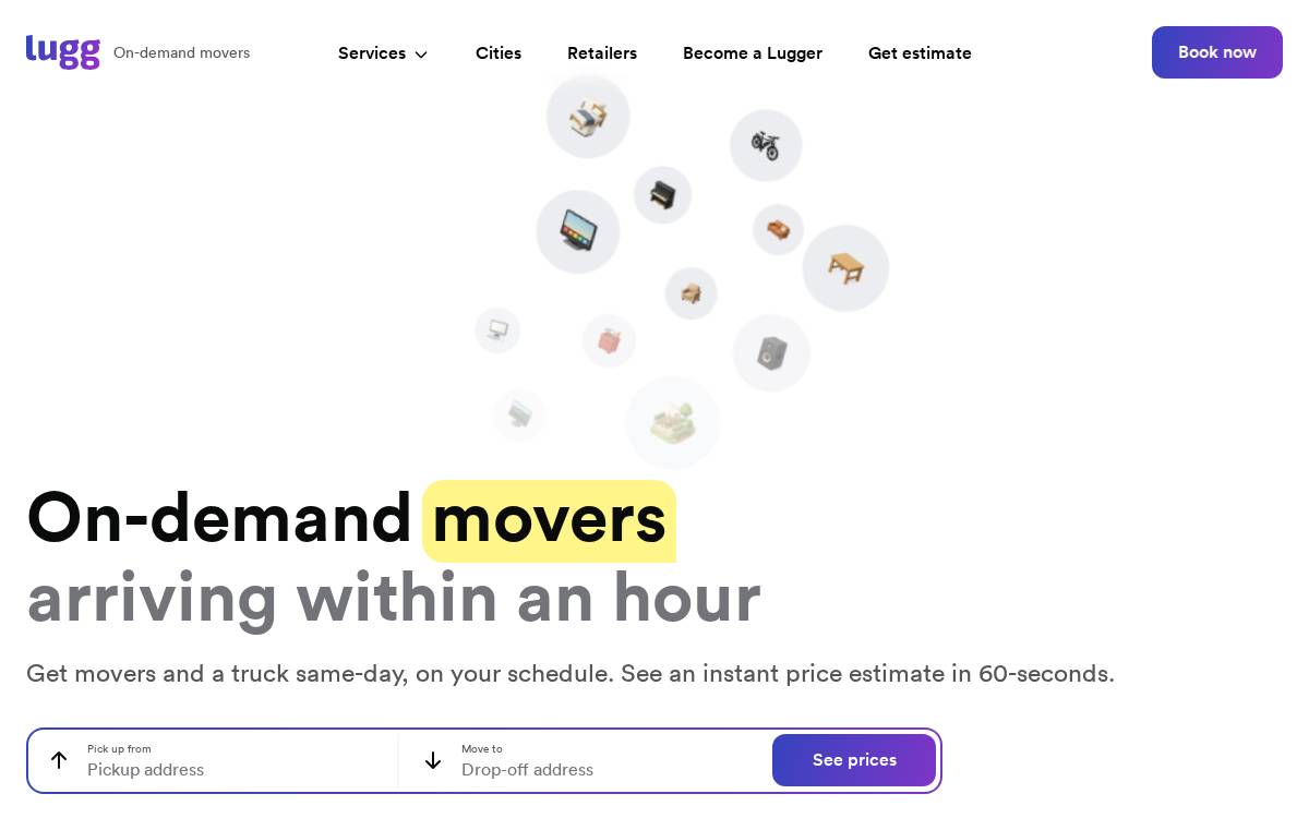 Lugg website preview
