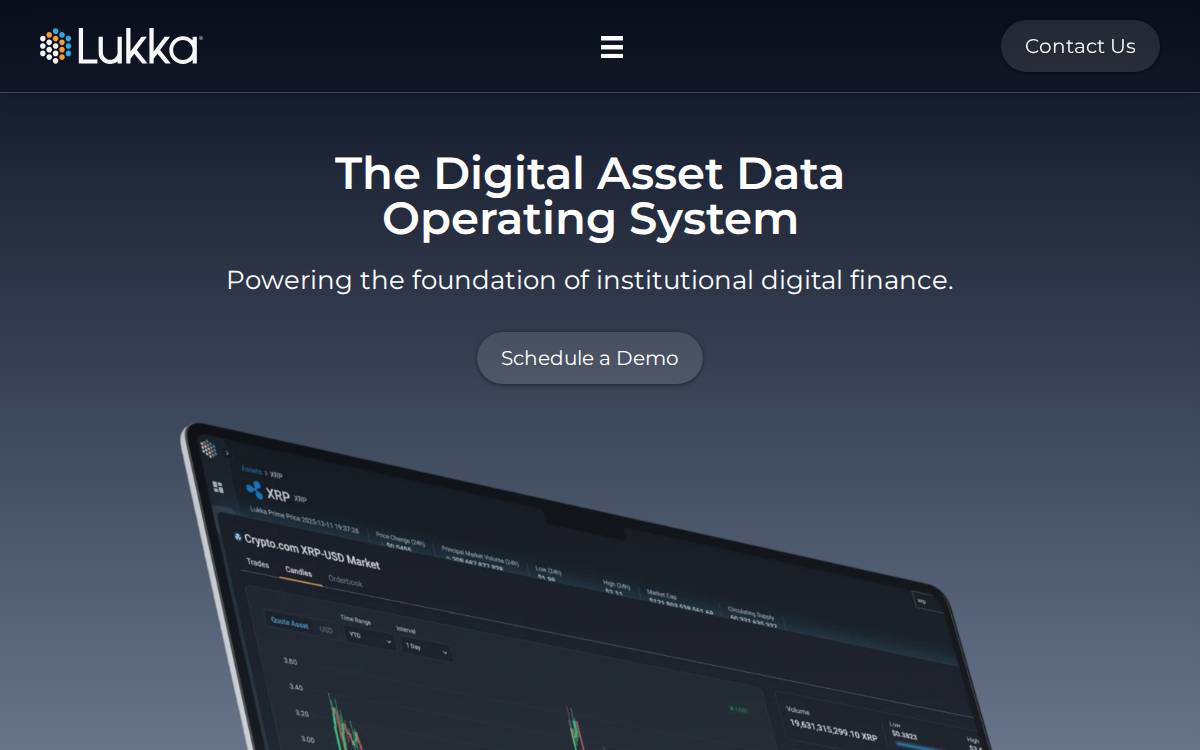 Lukka / Coinfirm website preview
