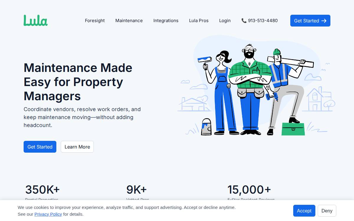 Lula website preview