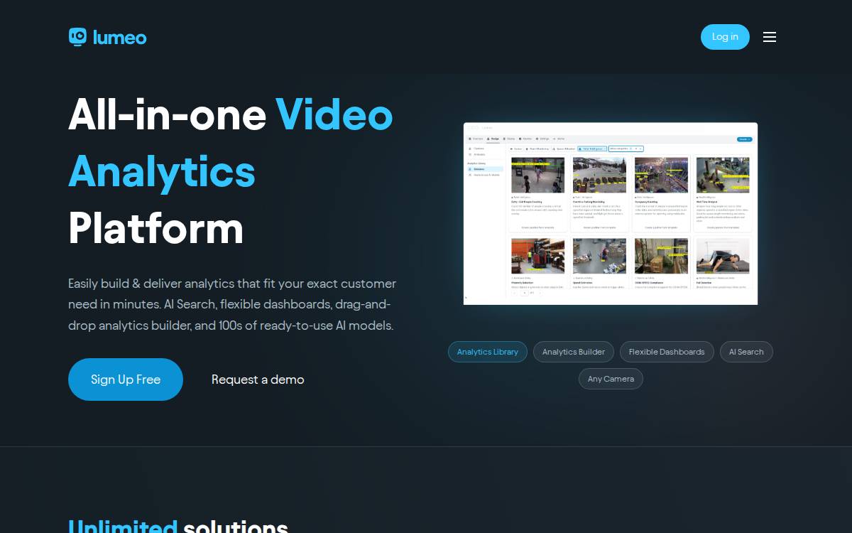 Lumeo website preview