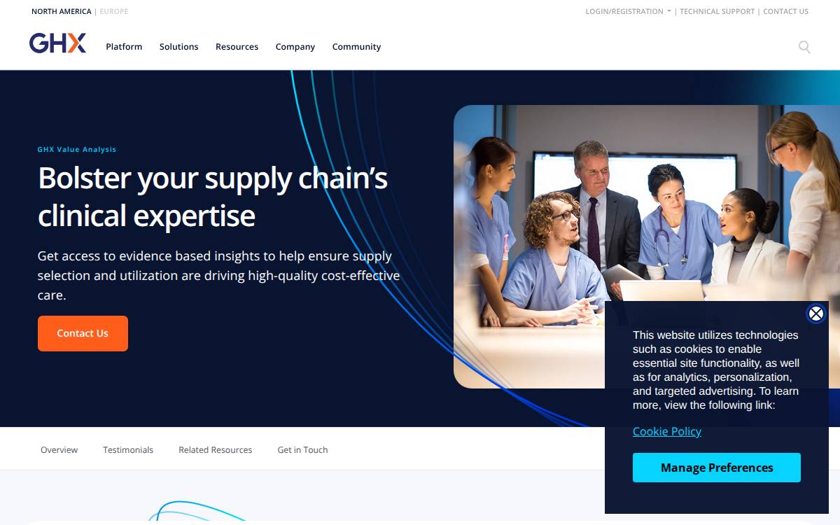 Lumere website preview