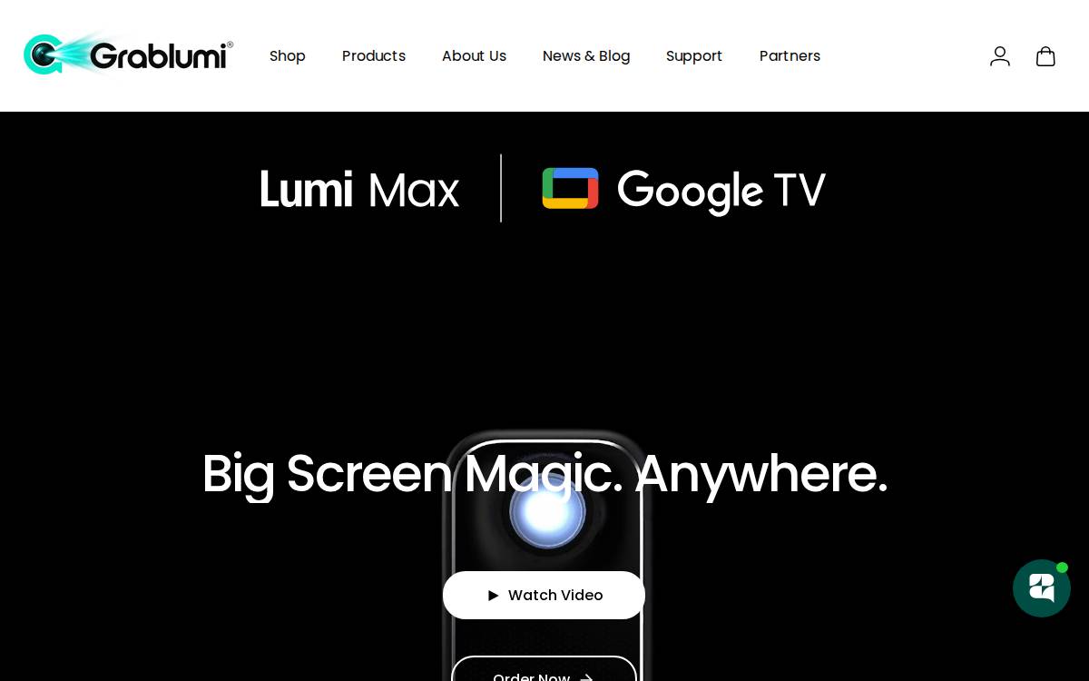 Lumi Labs website preview