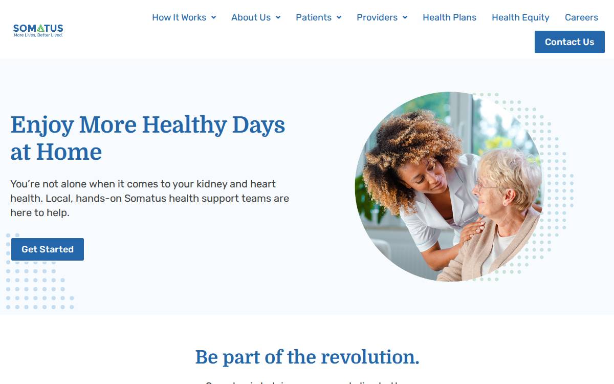 Lumiata website preview