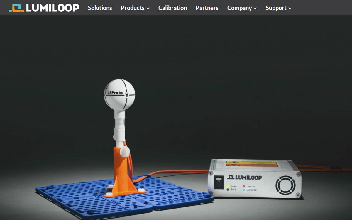Lumiloop website preview