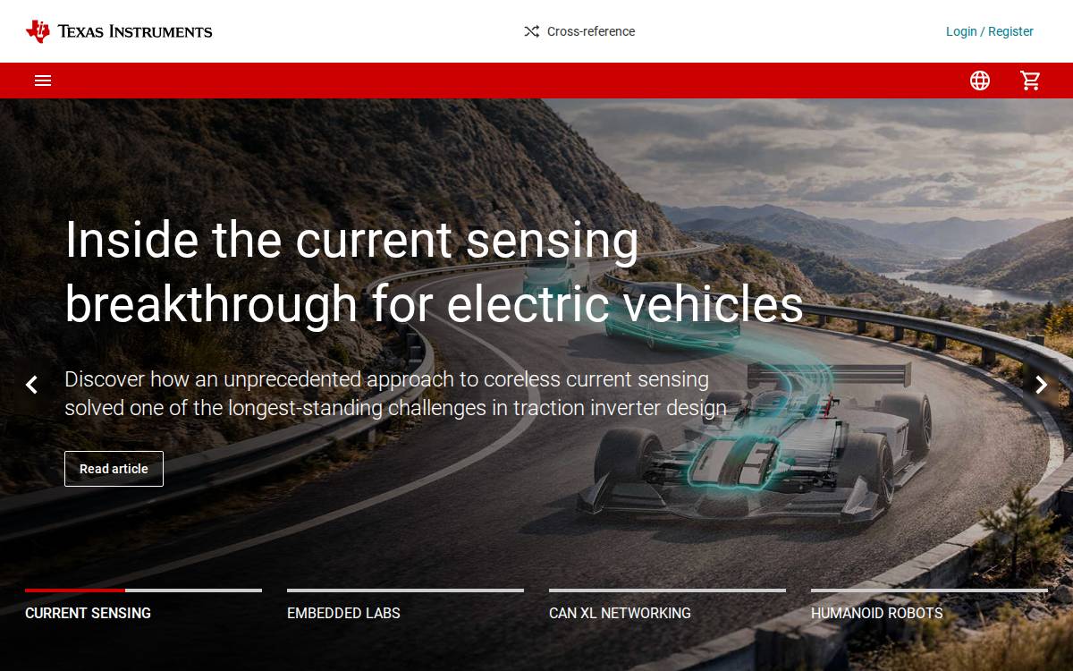 Luminary Micro website preview