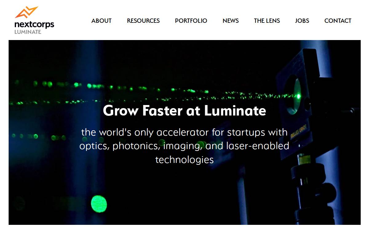 Luminate NY website preview