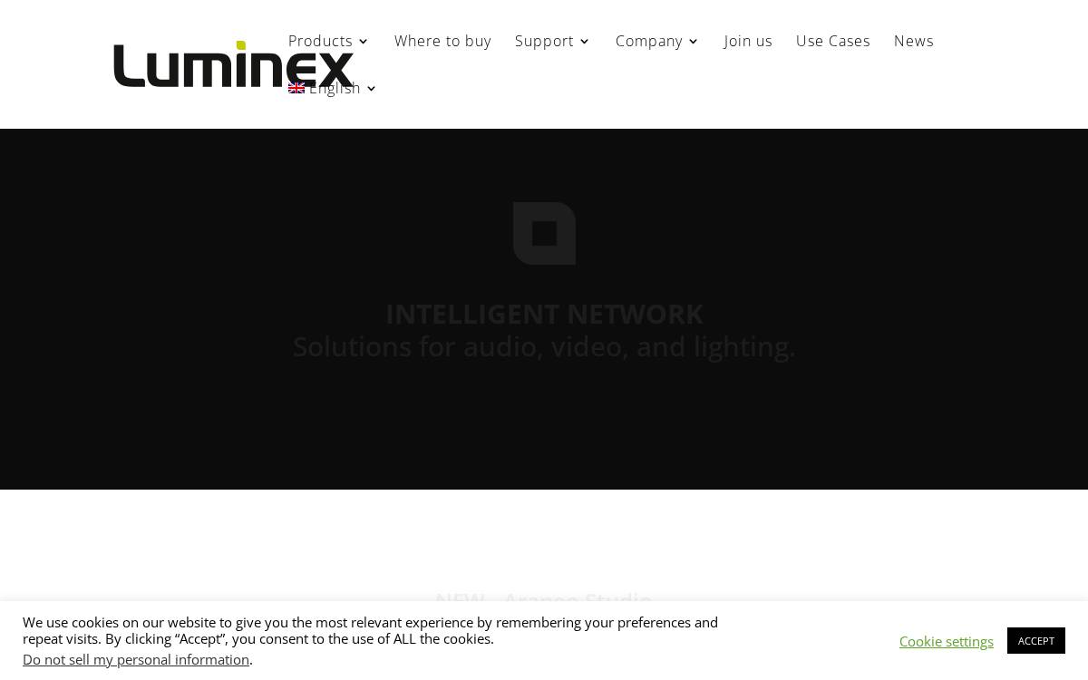 Luminex website preview