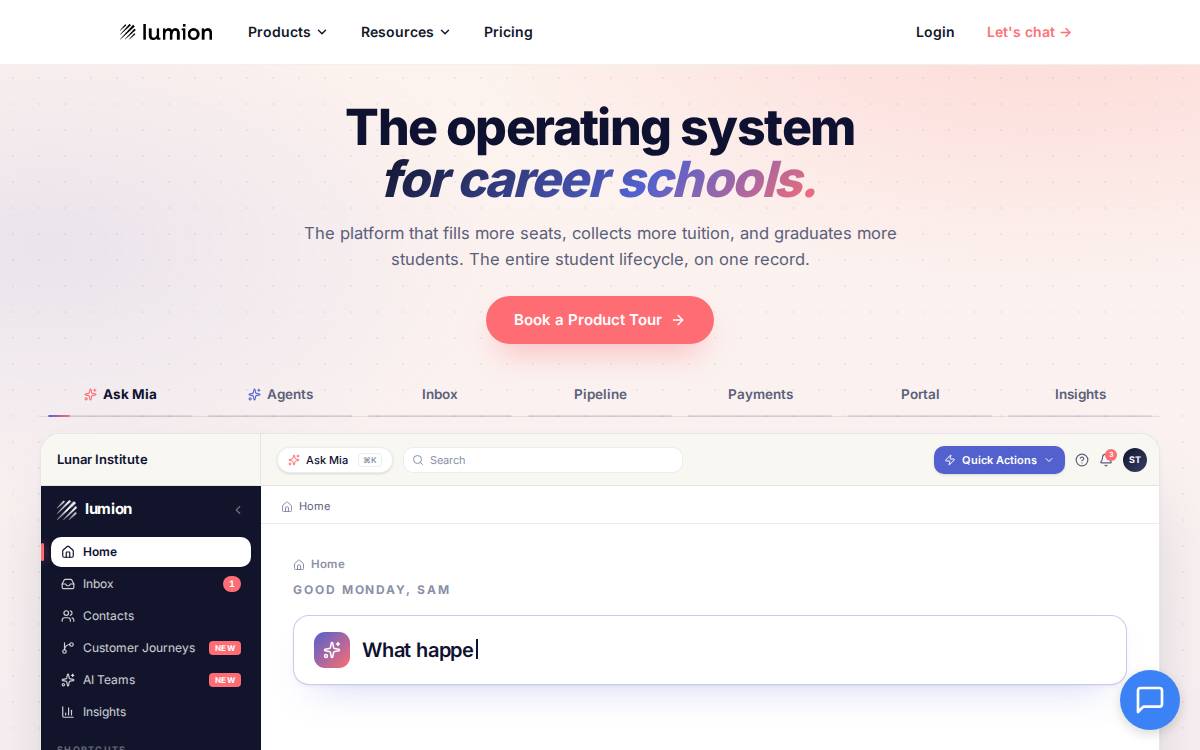 Lumion website preview