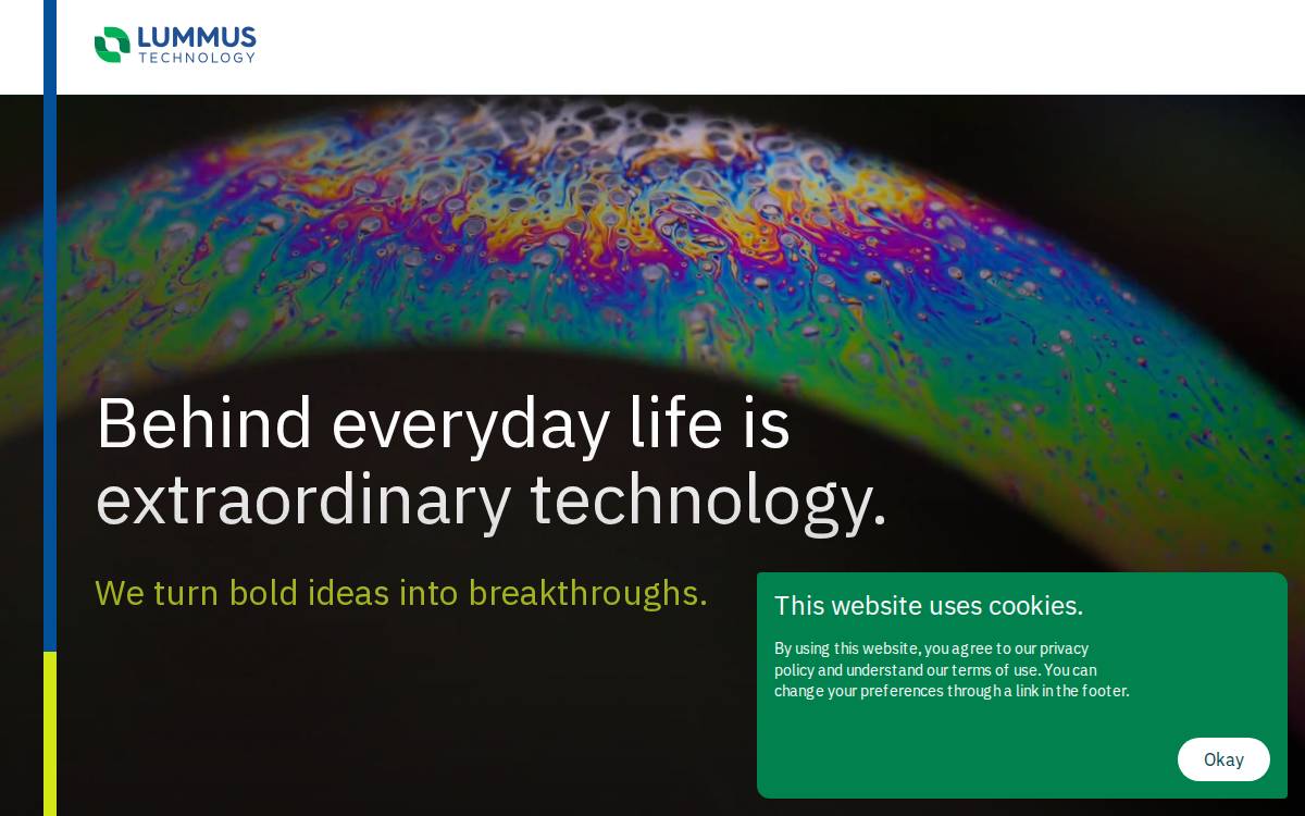 Lummus website preview