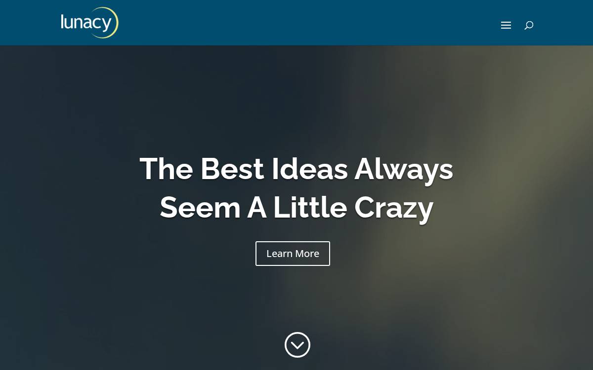 Lunacy Productions website preview