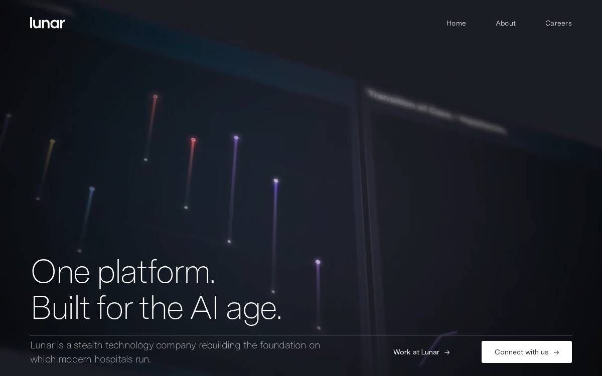 Lunar website preview
