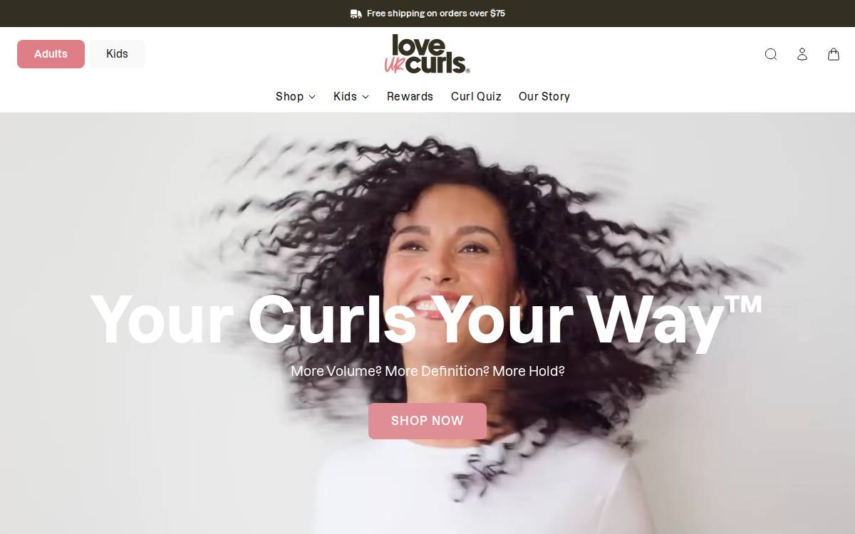 LUS Brands website preview