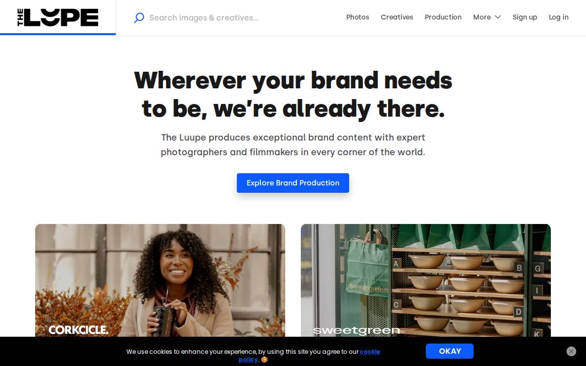 Luupe website preview
