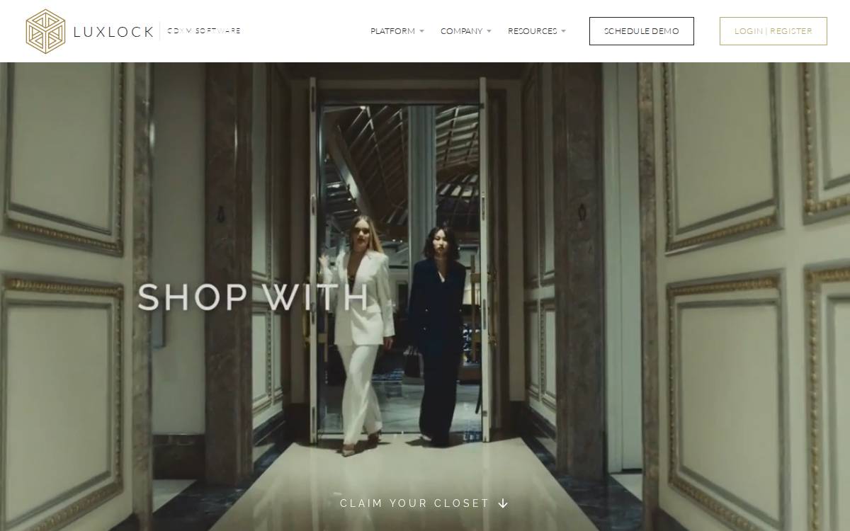 Luxlock website preview