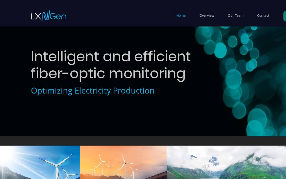 LxNGen Inc. website preview