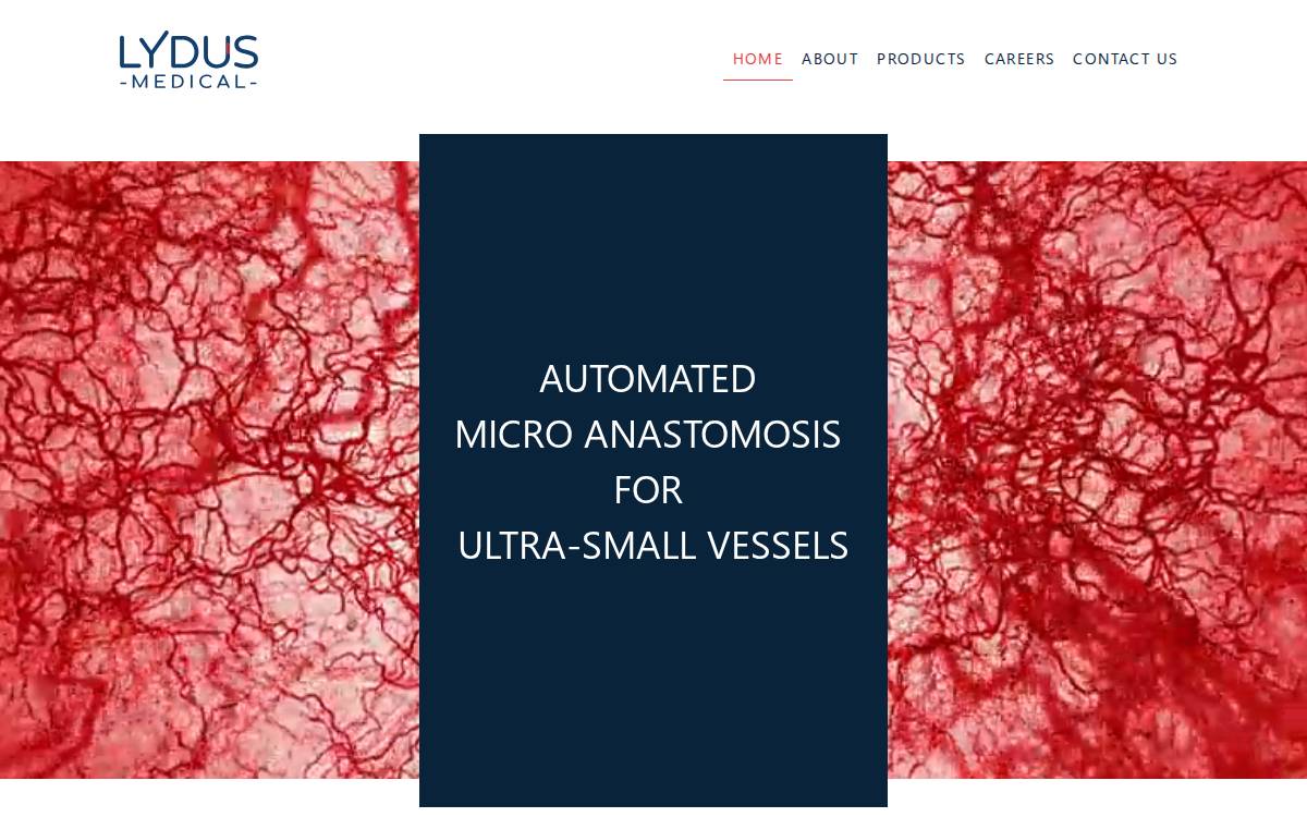 Lydus Medical website preview
