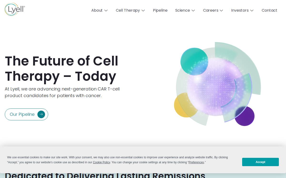 Lyell website preview