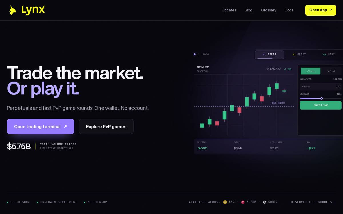Lynx website preview