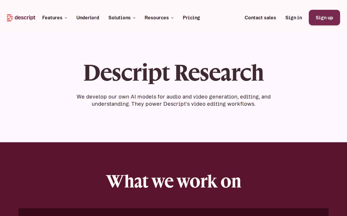 Lyrebird.ai website preview