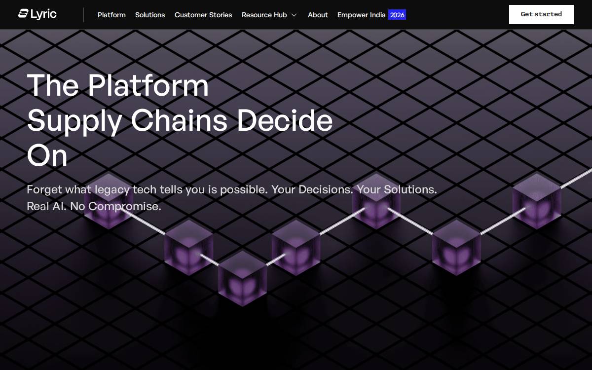 Lyric website preview