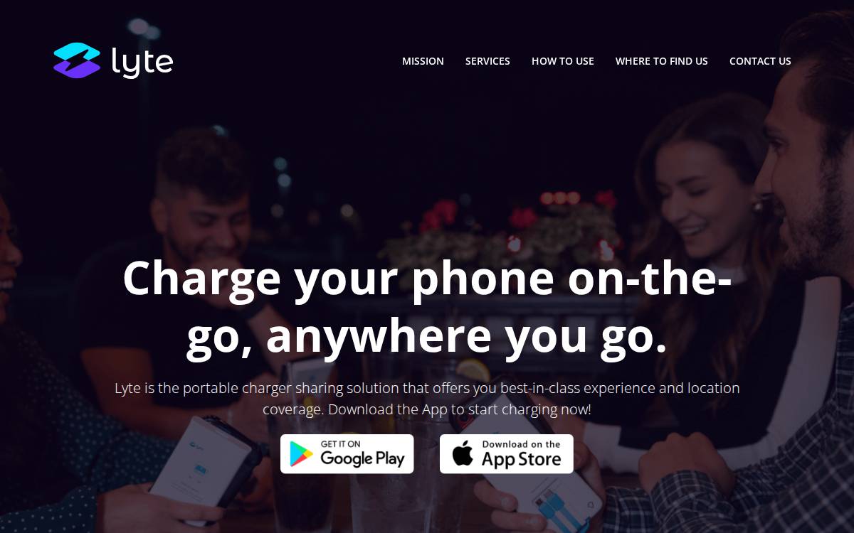 Lyte website preview