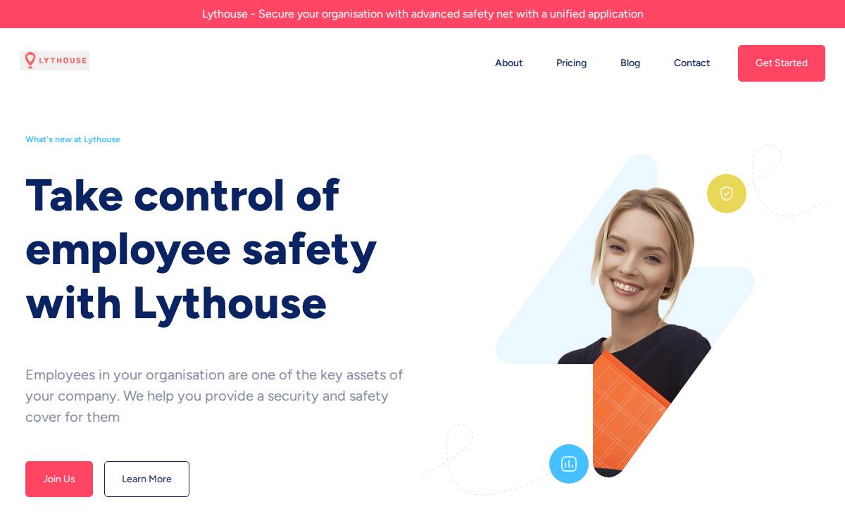Lythouse website preview