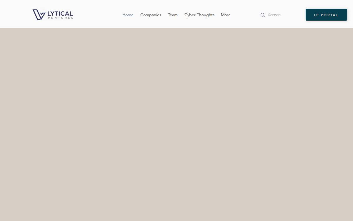 Lytical Ventures website preview