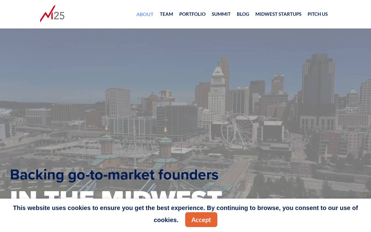 M25Group website preview