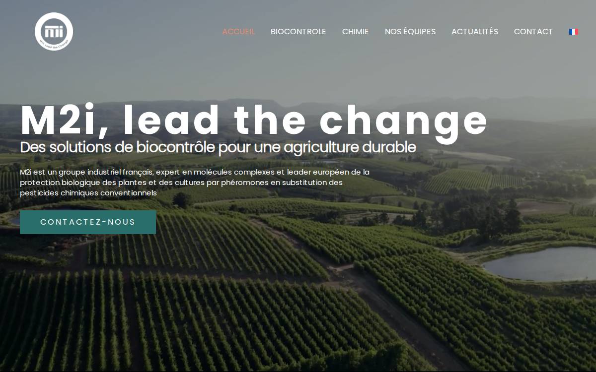 M2I Lifesciences website preview