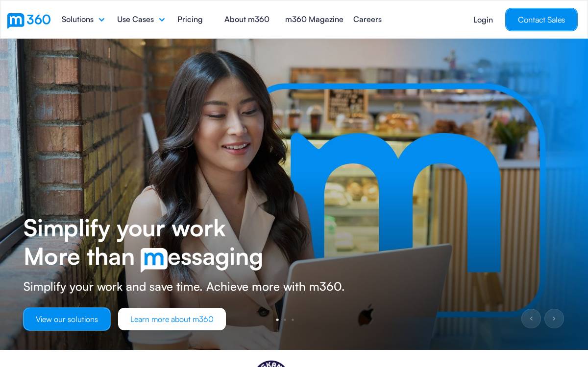 m360 website preview