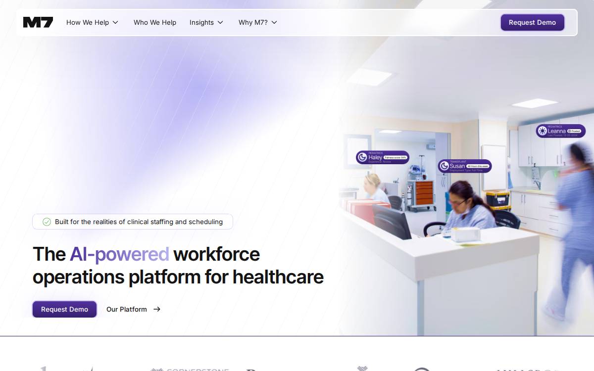M7 Health website preview