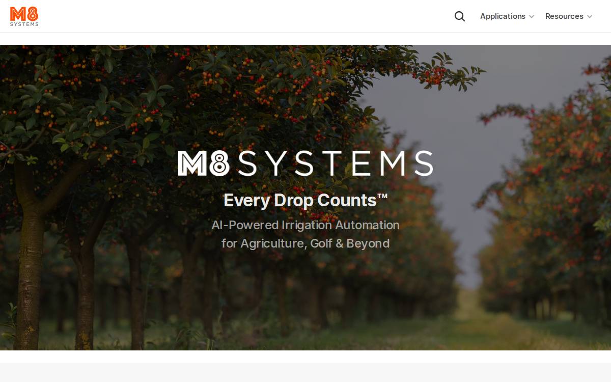 M8 Systems website preview