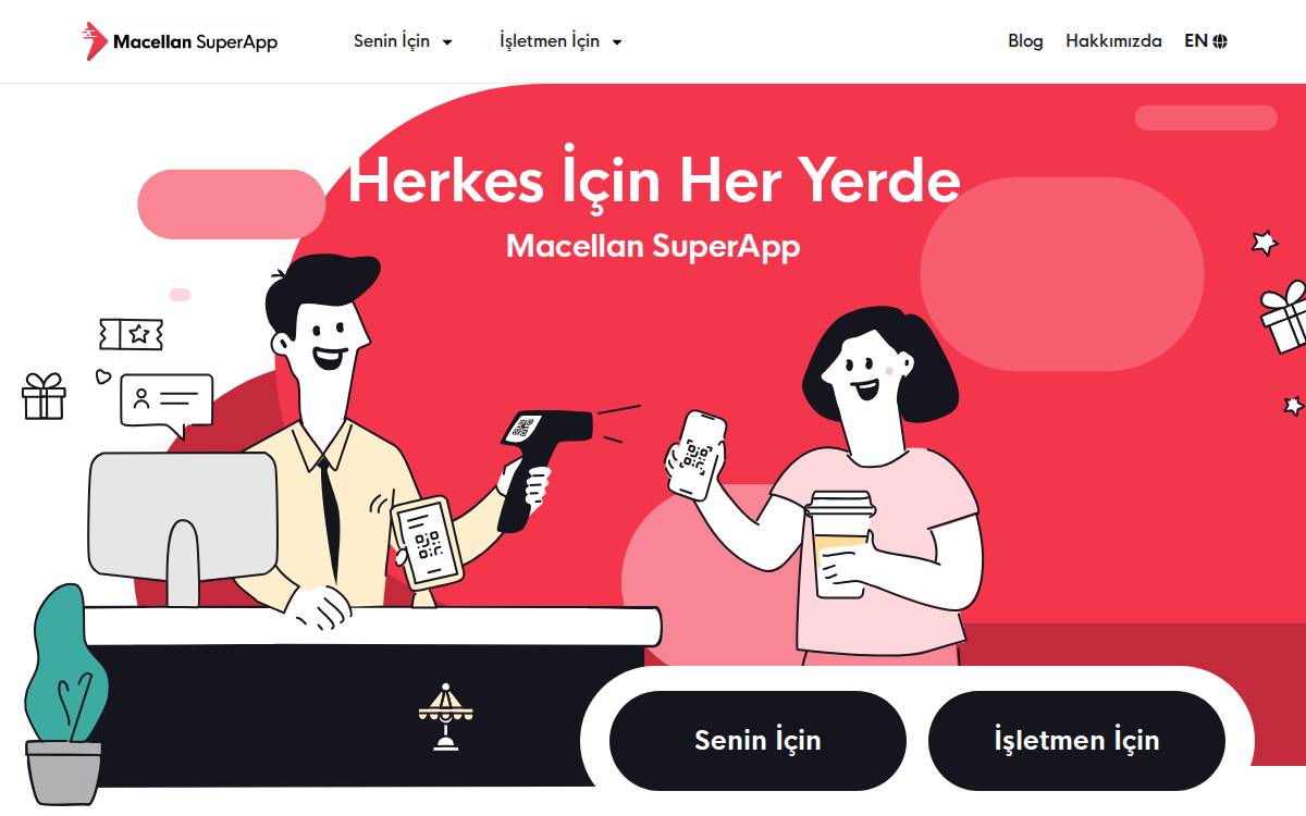 Macellan SuperApp website preview