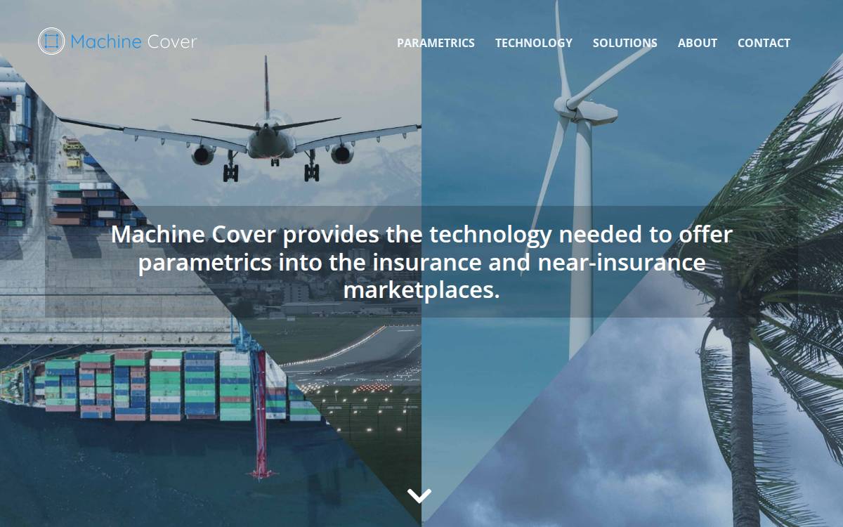 Machine Cover website preview