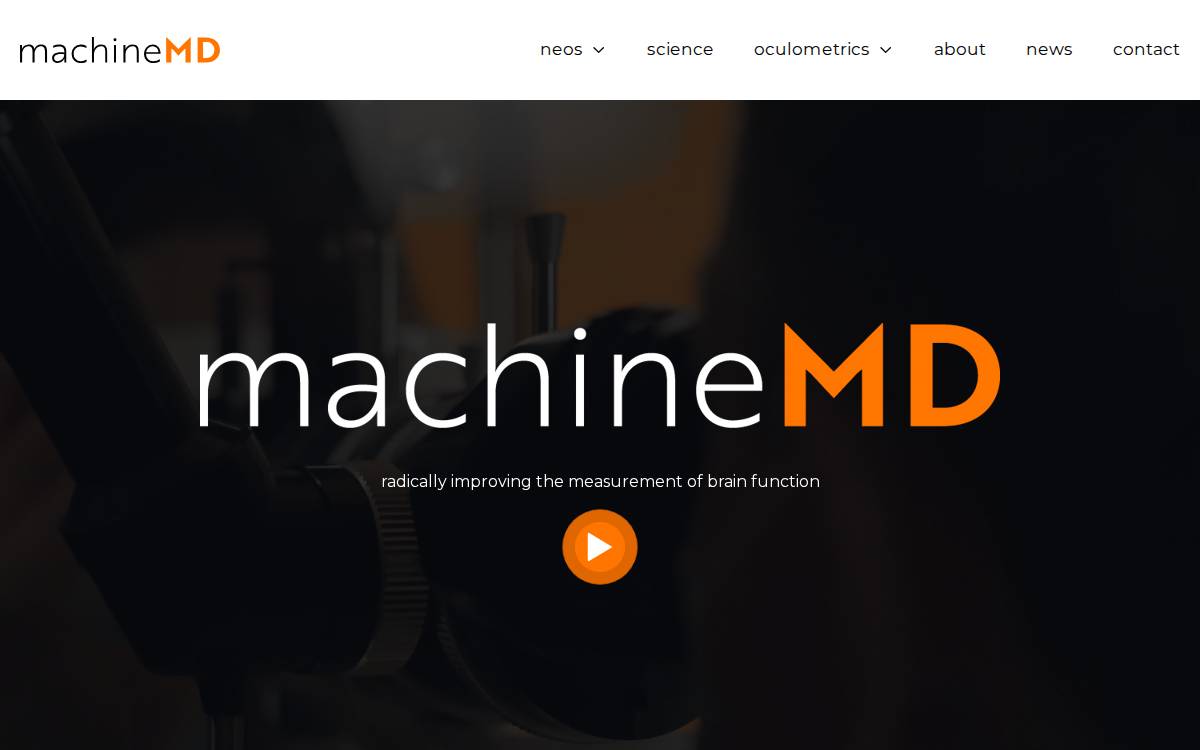Machinemd website preview