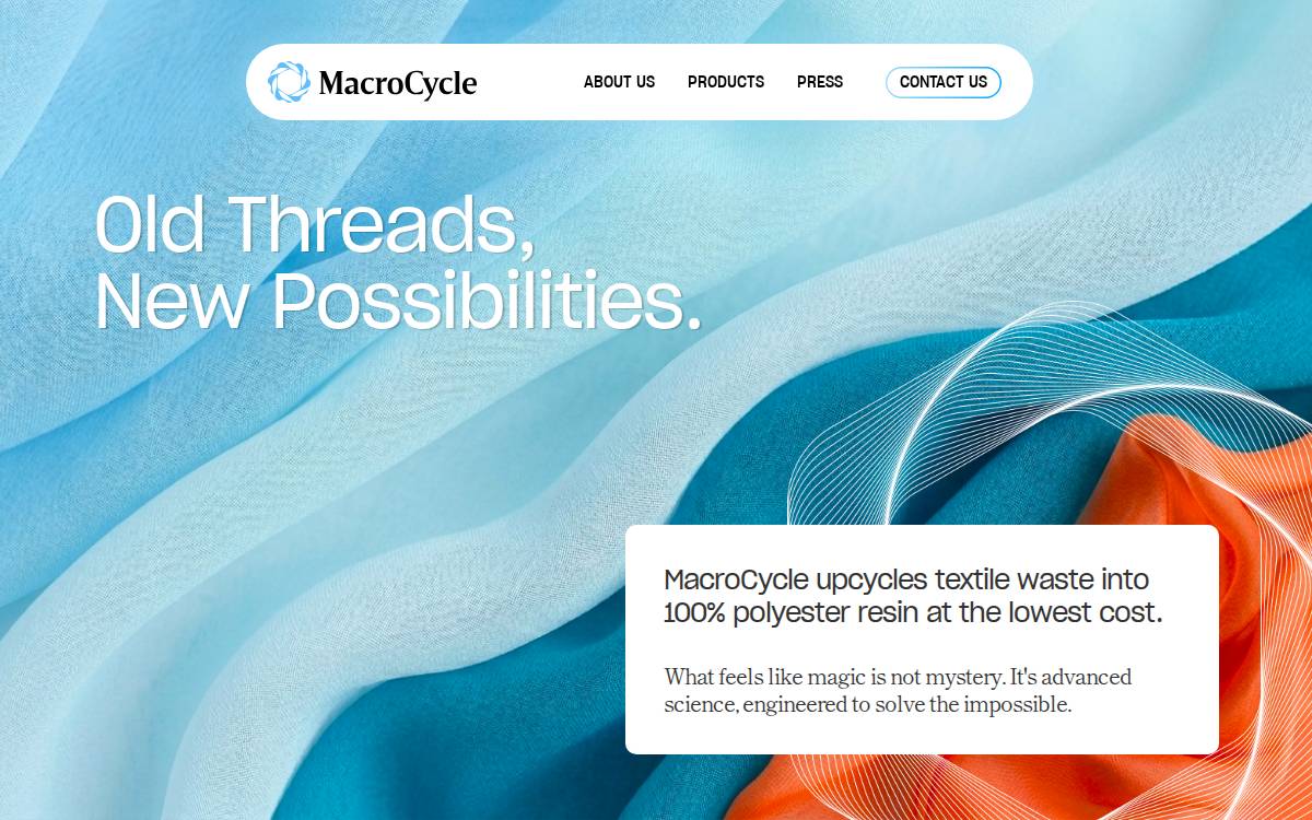 MacroCycle website preview