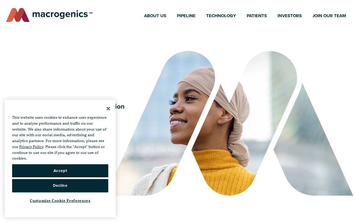 Macrogenics Inc website preview