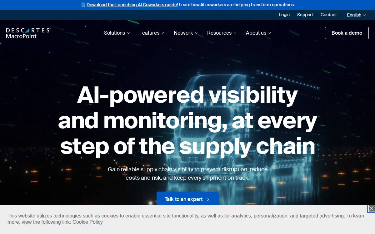 Macropoint website preview