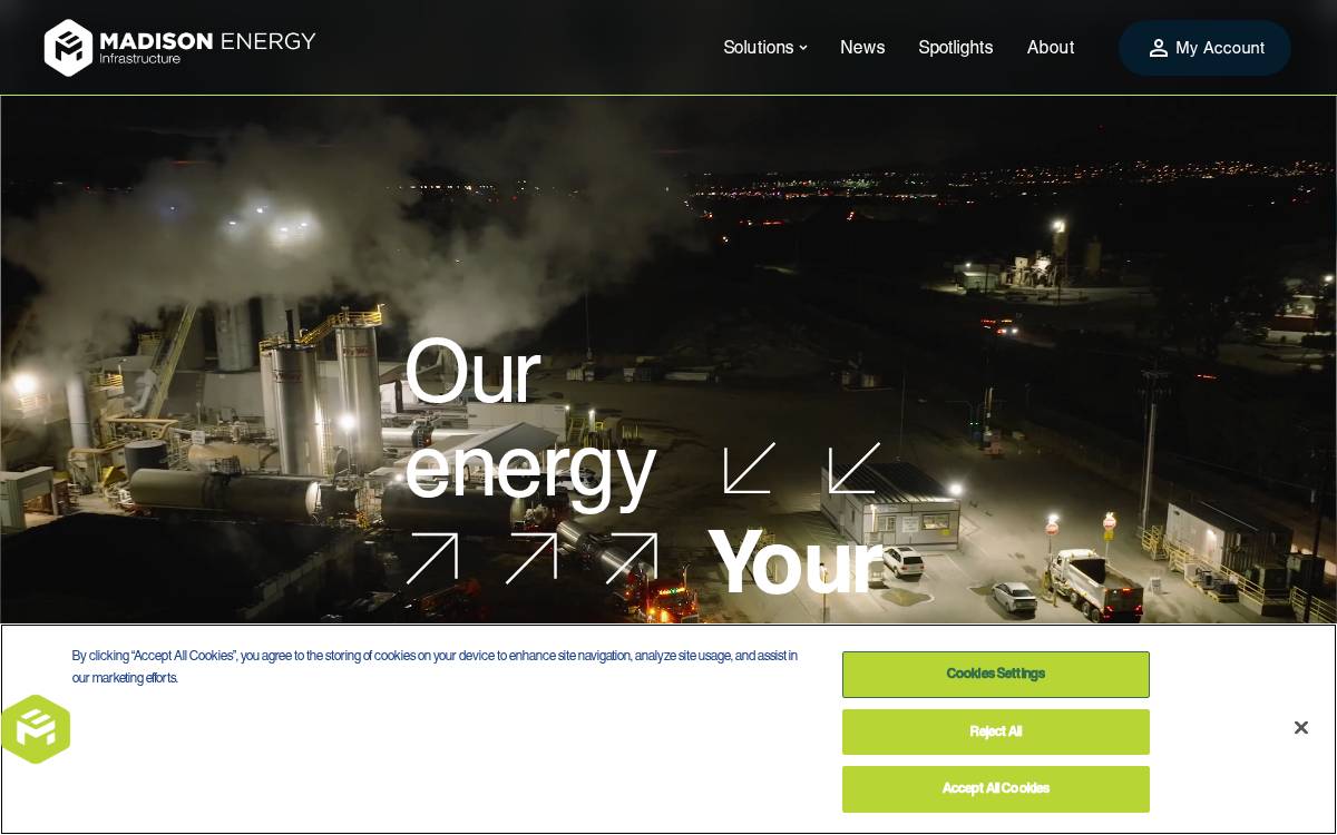 Madisonei website preview
