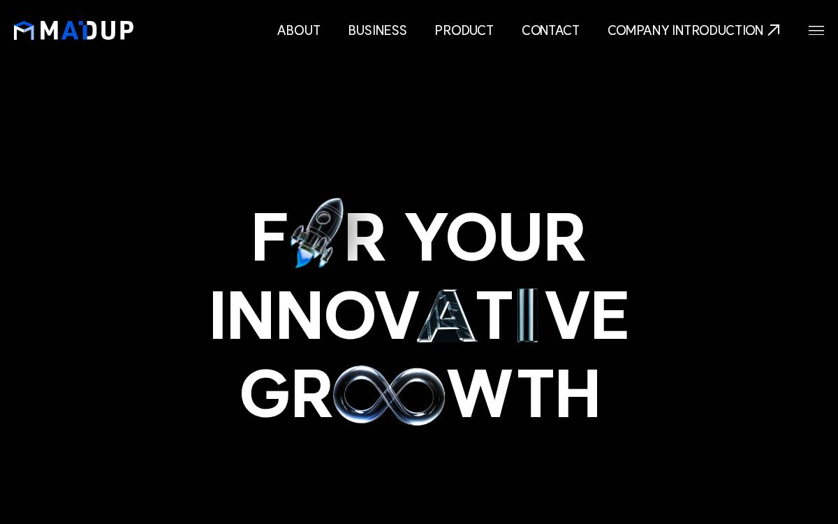 madup Venture Capital website preview