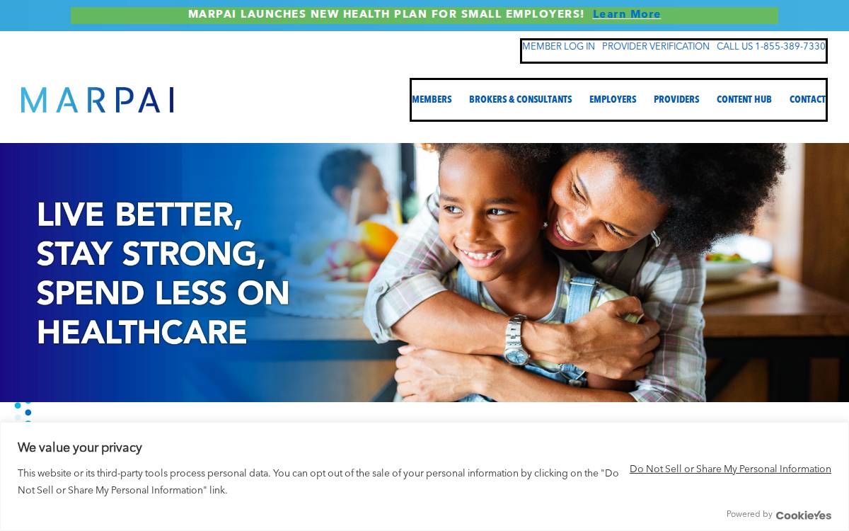Maestro Health website preview