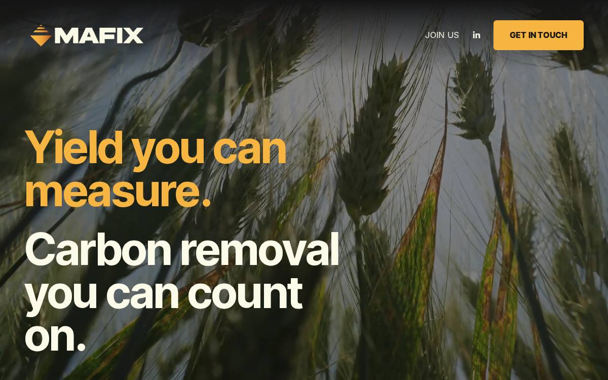 Mafix website preview