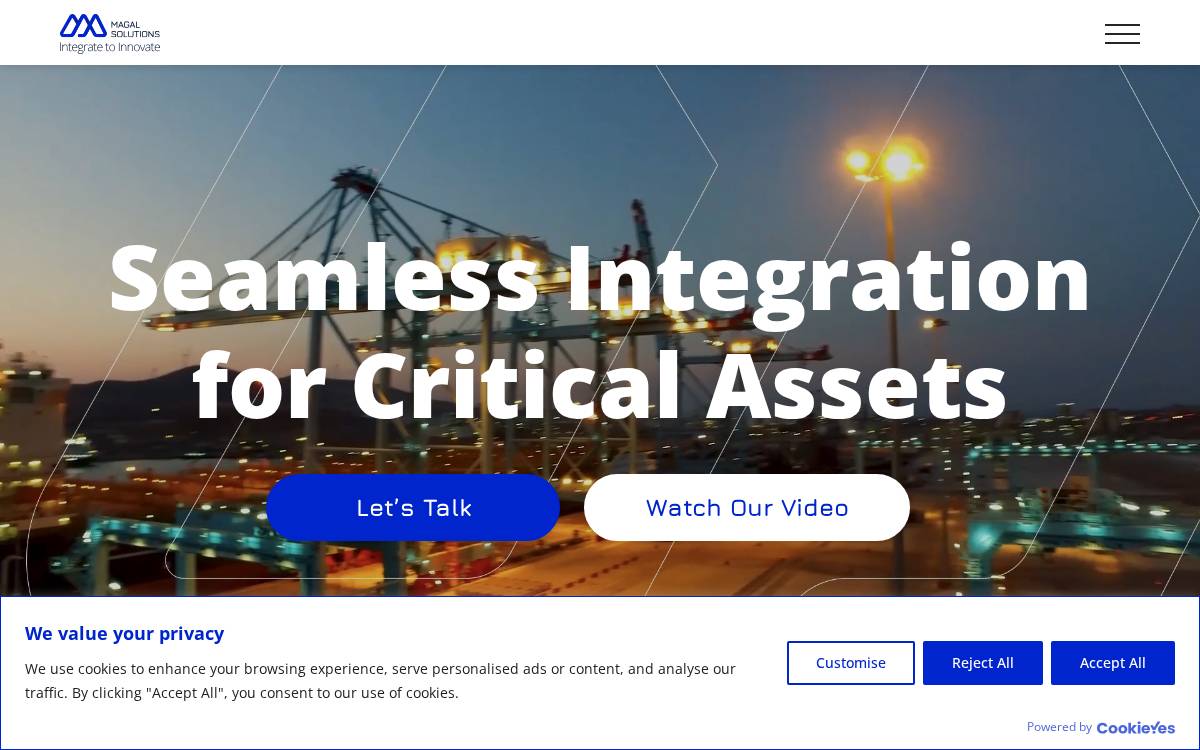 Magal website preview