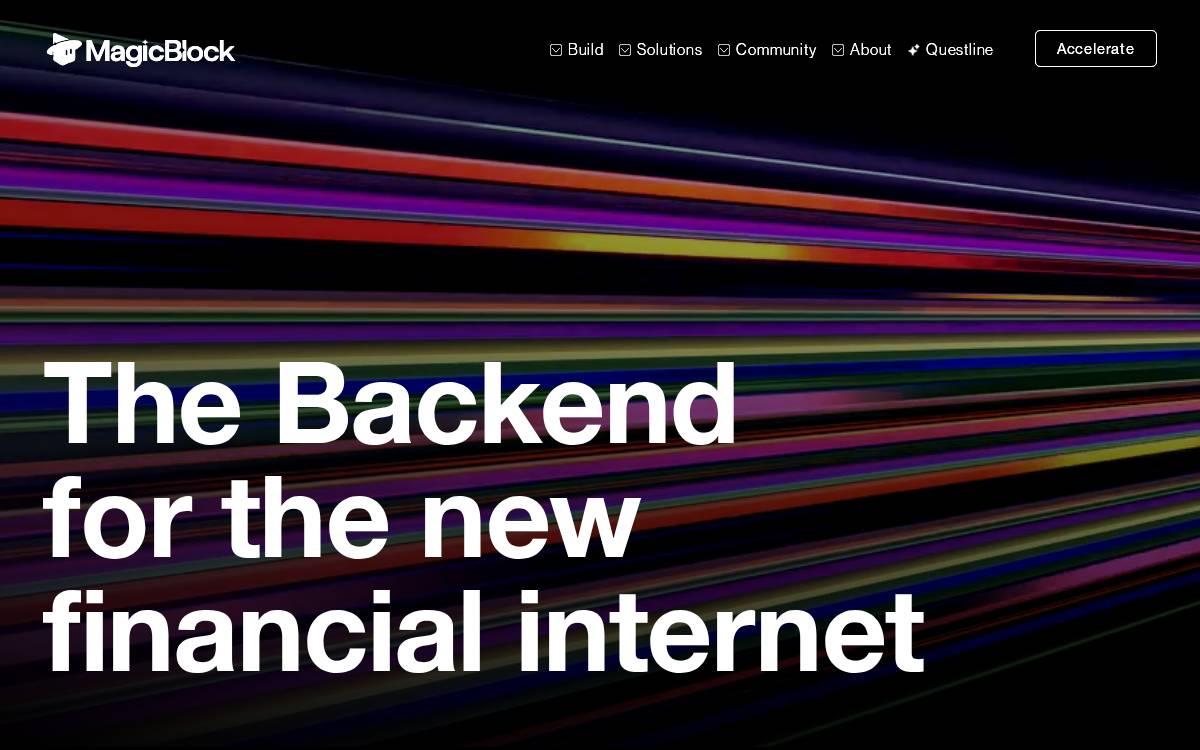 Magicblock website preview