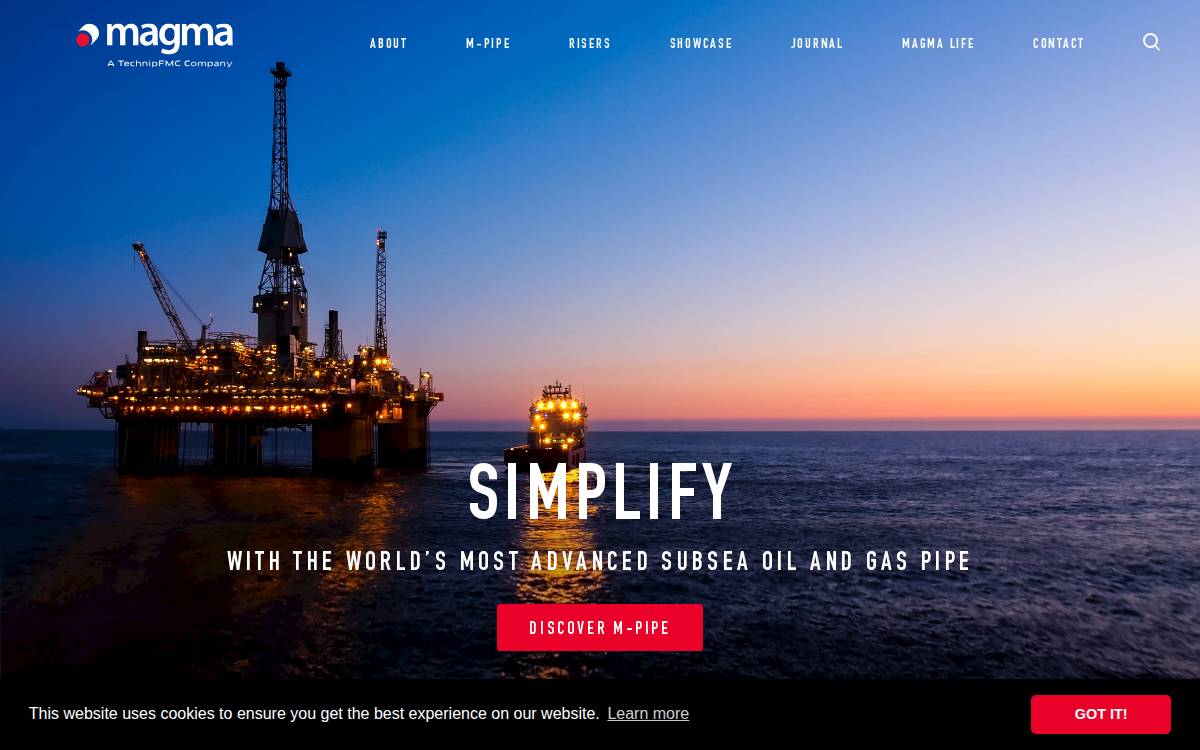 Magma Global website preview