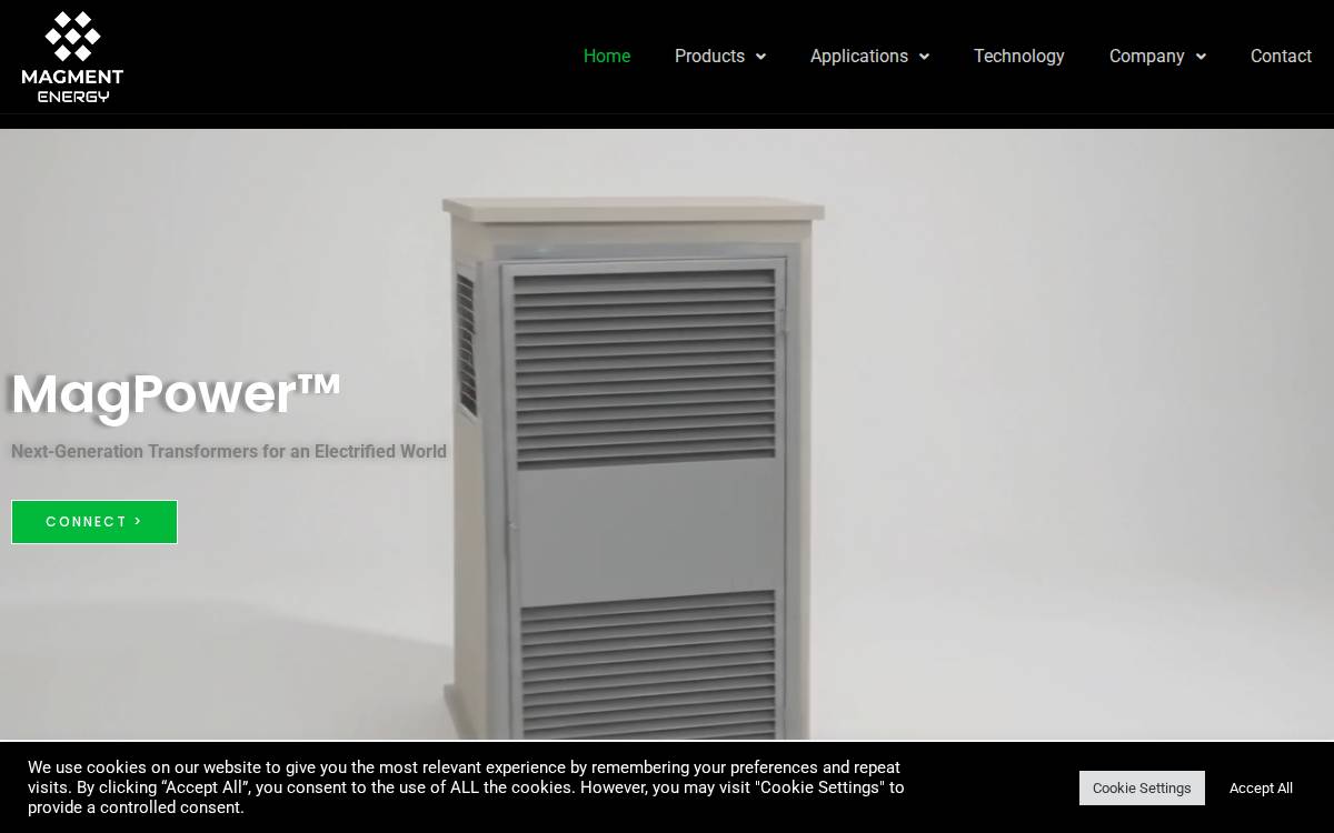 MAGMENT website preview