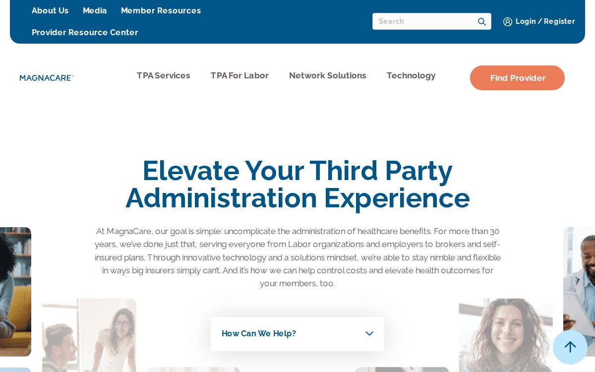 Magnacare website preview