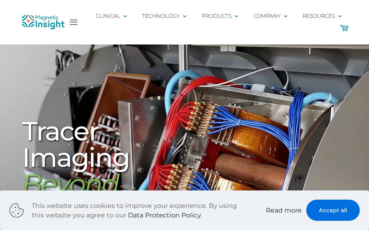 MAGNETIC INSIGHT, INC website preview
